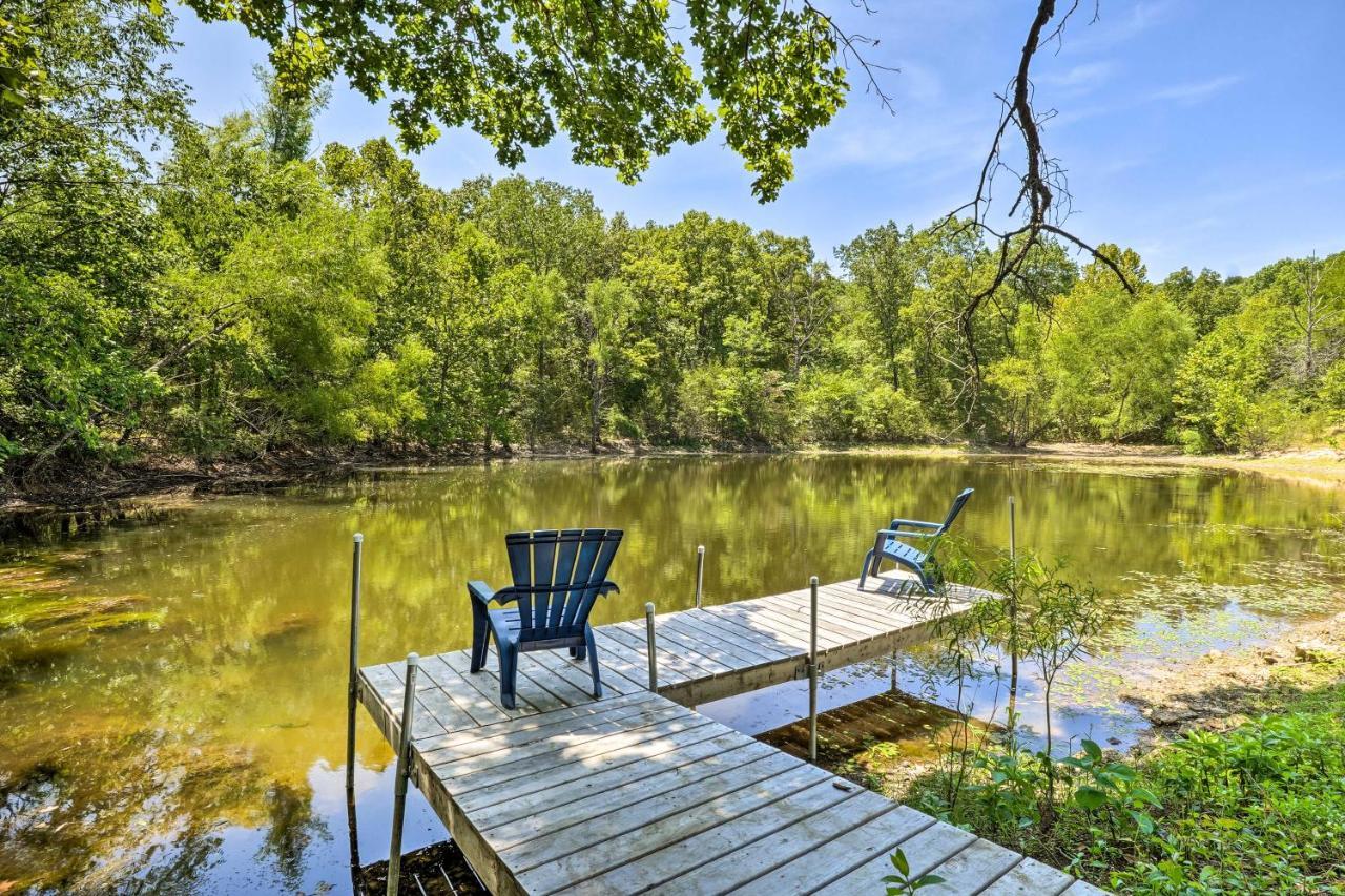 Branson Tiny Home On 52 Acres With Private Lake! Bagian luar foto